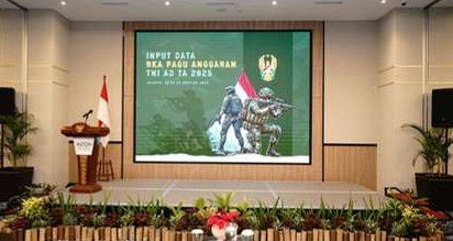 Input Data RKA Pagu Anggaran TNI AD TA 2025